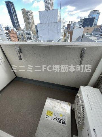 レジュールアッシュ大阪城ＷＥＳＴのバルコニー