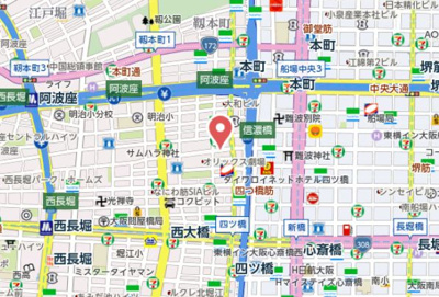 【地図】 | ファインレジデンス大阪本町