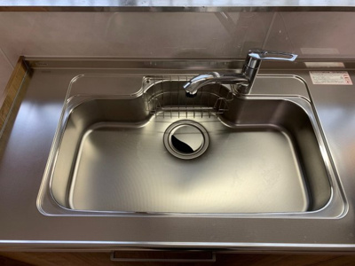 【キッチン】 | 南関町関外目1763 | 間口約1ｍのシンク。お片付けもラクラク。