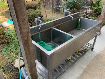 【その他】 | 南関町関外目1763 | 外部流し台。魚釣り好きの方にはたまりませんね。