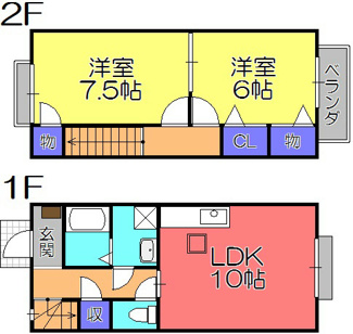 【間取り】 | Belle Shine