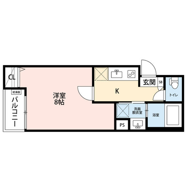 GRANDBLUE shinkaiⅠの間取り