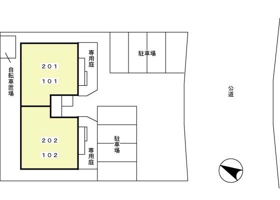サンビレッジのその他|配置図