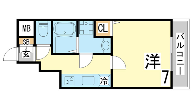【間取り】 | エトワール衣掛