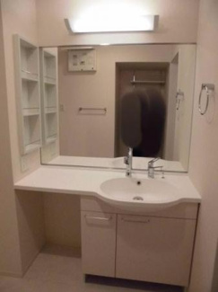 【洗面所】 | 洗髪洗面化粧台です。