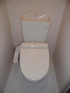 【トイレ】 | 清潔感のあるトイレです