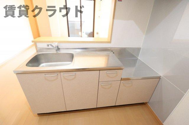 グリーンベルのキッチン|きれいなキッチンです