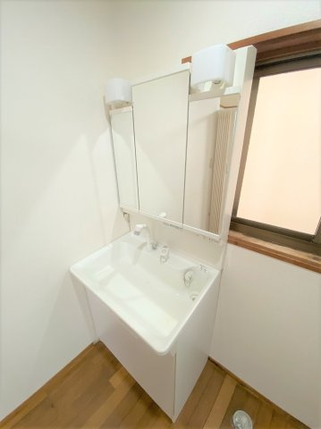 山田荘の洗面所