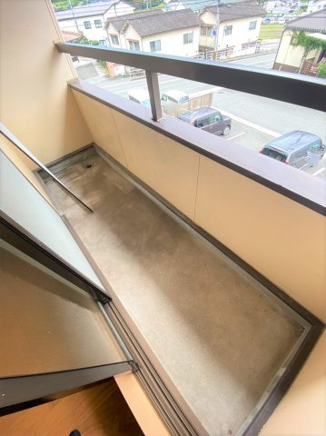 山田荘のバルコニー