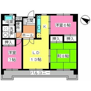 【間取り】 | サクセス諸岡