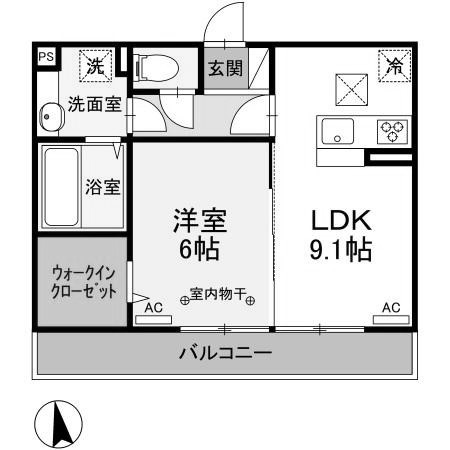【間取り】 | ボヌール　A