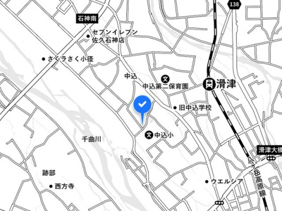 【地図】 | 佐久市中込小学校北売地