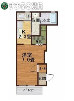 【間取り】 | MC Village（エムシービラージュ） B棟　岡崎市細川町