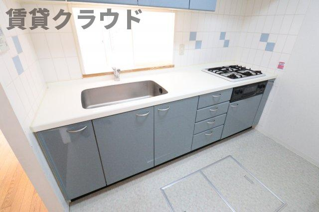 エステ・スクエア青葉の森二番館のキッチン|使いやすいキッチンです
