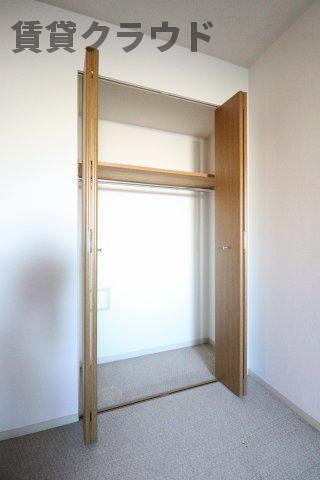 エステ・スクエア青葉の森二番館の収納|収納のためのスペースです