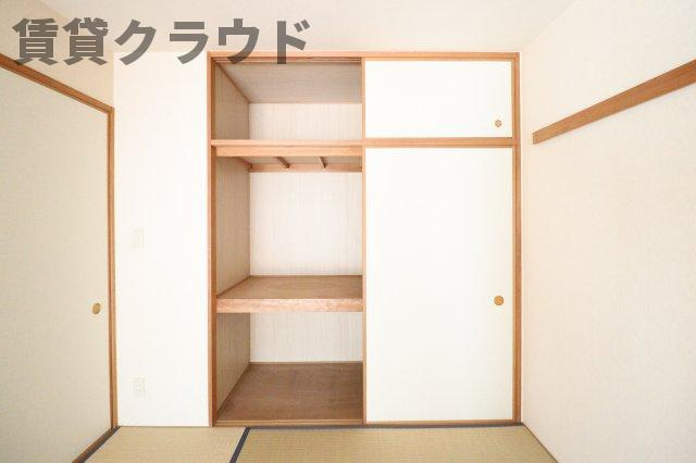 エステ・スクエア青葉の森二番館の収納|押入れは収納スペースがポイント！広さを有効活用できます♪
