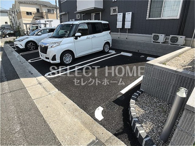 【駐車場】 | さくらハウス岡崎 | 駐車スペースもあります