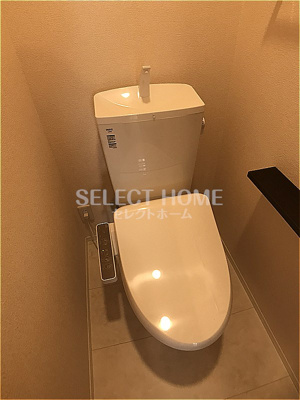 【トイレ】 | さくらハウス岡崎 | 清潔感のあるトイレです