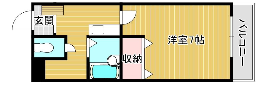 パールマンション上津【キャッシュバック対象物件】の間取り