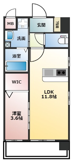 【間取り】 | PROUDⅡ花畑