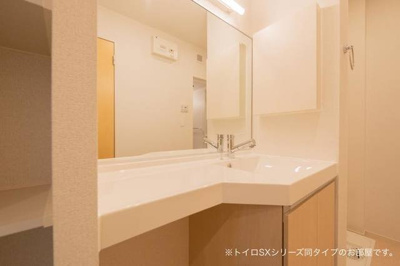 【洗面所】 | レジデンス　ノゾミ | 使いやすい洗面所です