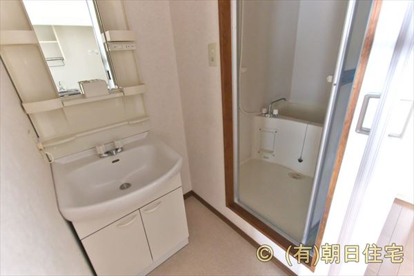 ビューオークの洗面所