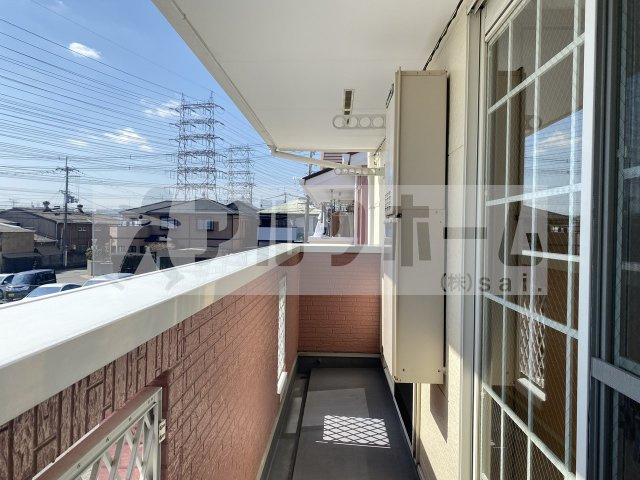 ポンデュガールのバルコニー