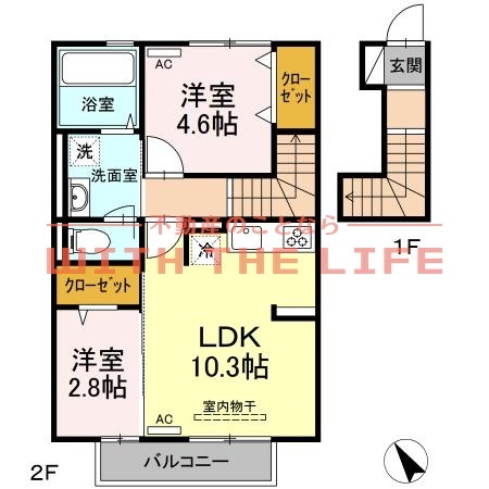 マハロ【キャッシュバック対象】の間取り