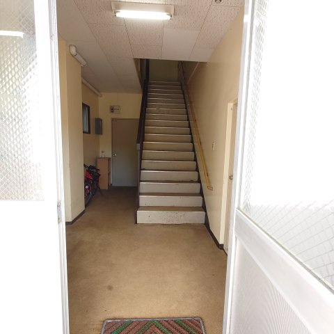 岩渕コーポのエントランス