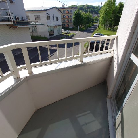 岩渕コーポのバルコニー