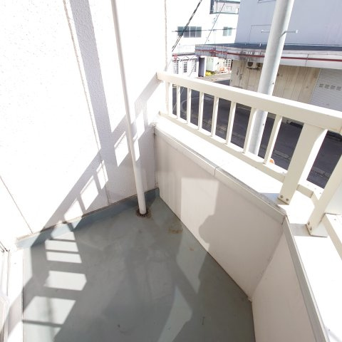 岩渕コーポのバルコニー