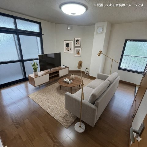 岩渕コーポの居間・リビング
