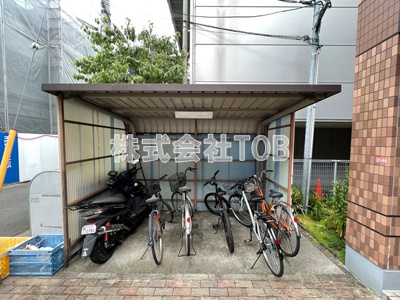 【その他共用部分】 | リバパレス高井戸 | 屋根付き　自転車置き場