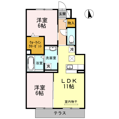 【間取り】 | アルページュ