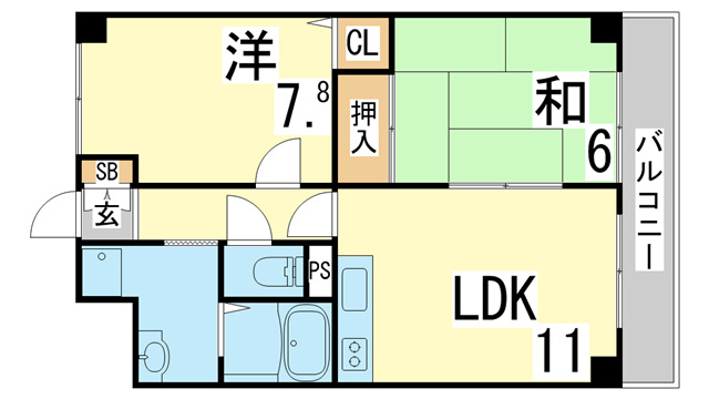 【間取り】 | コート宮北