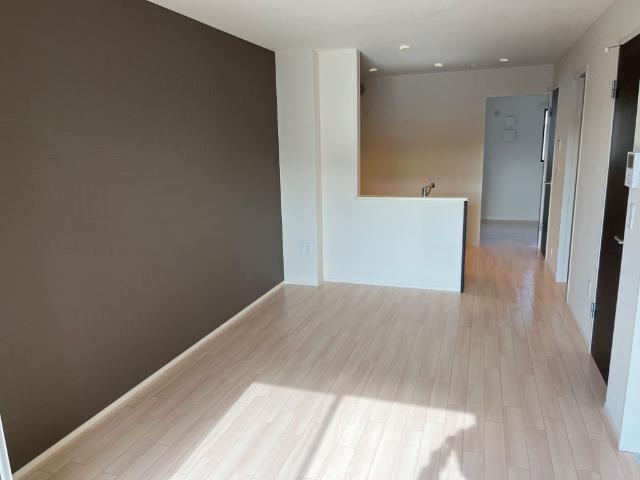 熊本市北区西梶尾町の賃貸マンションの居間・リビング
