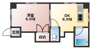 ふじハイツの間取り