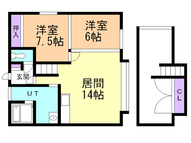 Ａ３の間取り