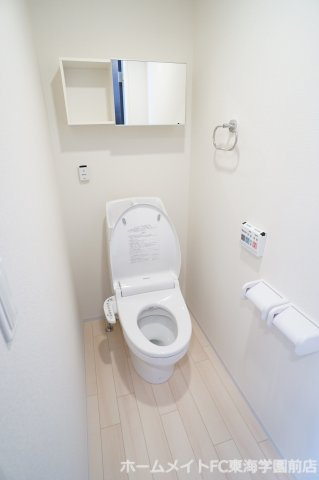 熊本市北区西梶尾町のアパートのトイレ
