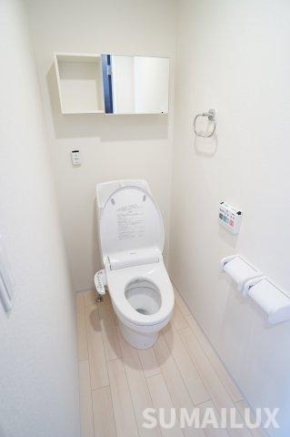 熊本市北区西梶尾町の賃貸マンションのトイレ
