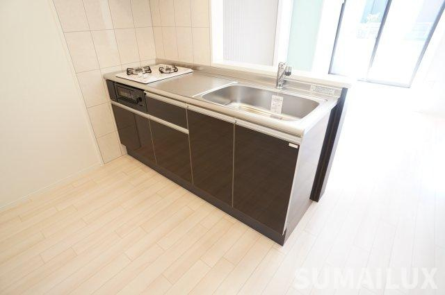 熊本市北区西梶尾町の賃貸マンションのキッチン