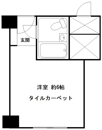 【間取り】 | 赤坂レジデンシャルホテル