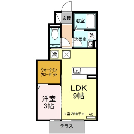 シャンクレールの間取り