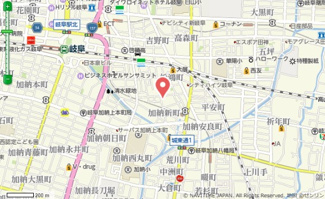 【地図】 | 《利回り12.69％》岐阜市松鴻町3丁目一棟マンション