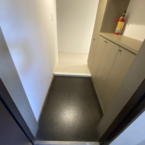 ハイライフ室蘭の玄関