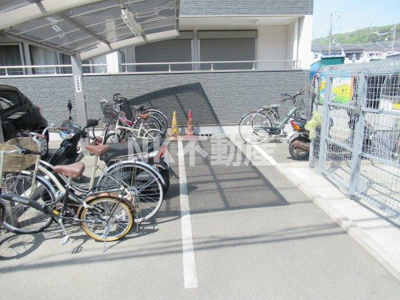 【その他共用部分】 | coco vialatte(ココ　ヴィアラッテ）（新石切賃貸） | 駐輪場です