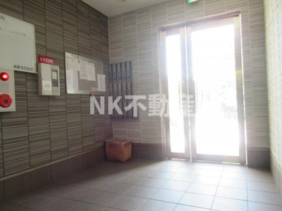 【ロビー】 | coco vialatte(ココ　ヴィアラッテ）（新石切賃貸） | 建物の内部です