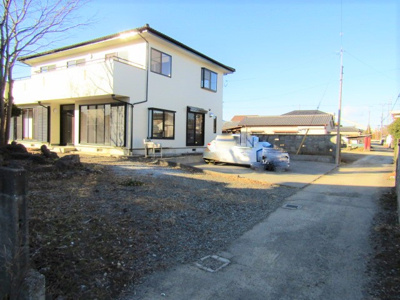 【前面道路含む現地写真】 | 中古戸建　南アルプス市江原 | 前面道路含む現地写真です