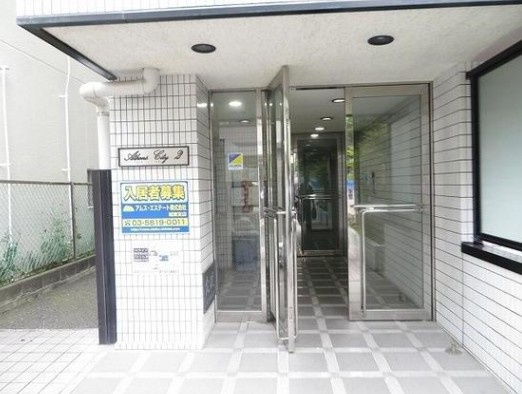 アセンズシティ２のエントランス