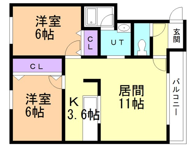 グランドハイム　ぽちたま２１の間取り